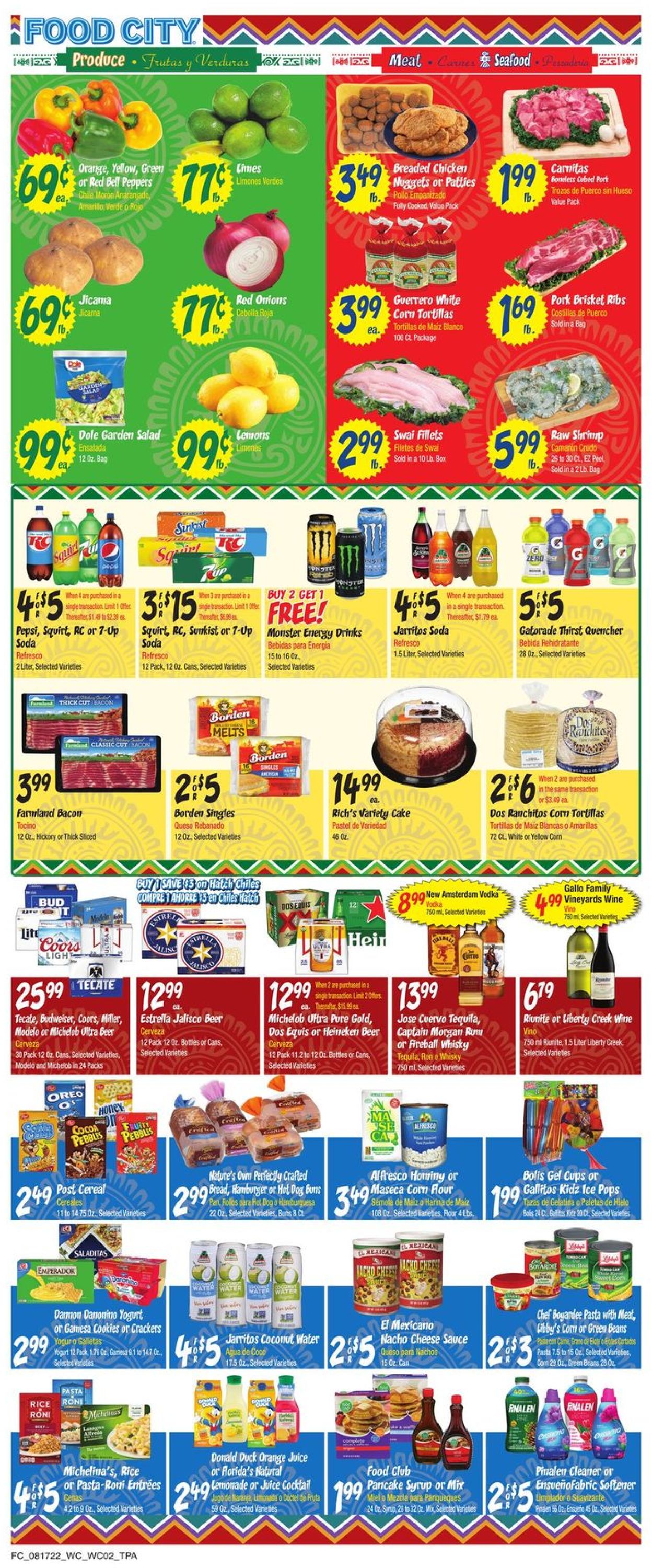 Catalogue Food City from 08/17/2022