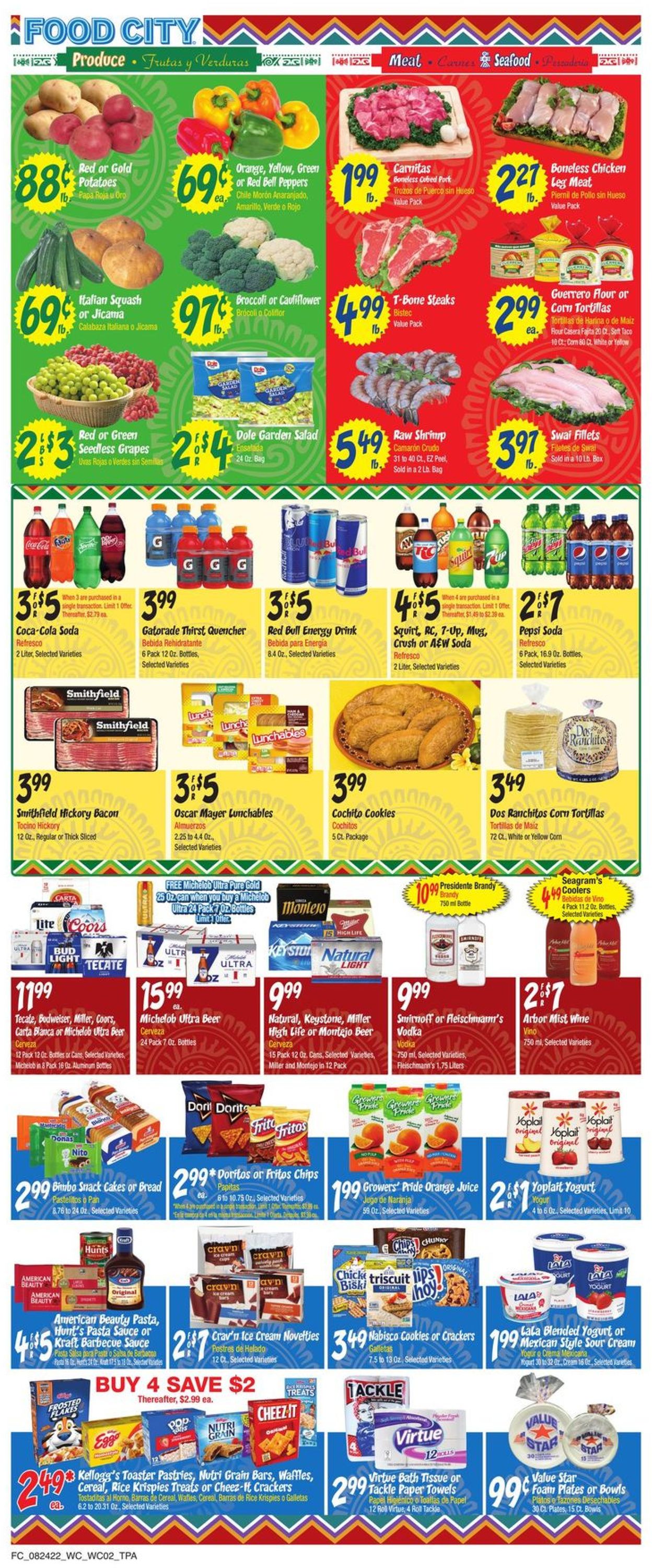 Catalogue Food City from 08/24/2022