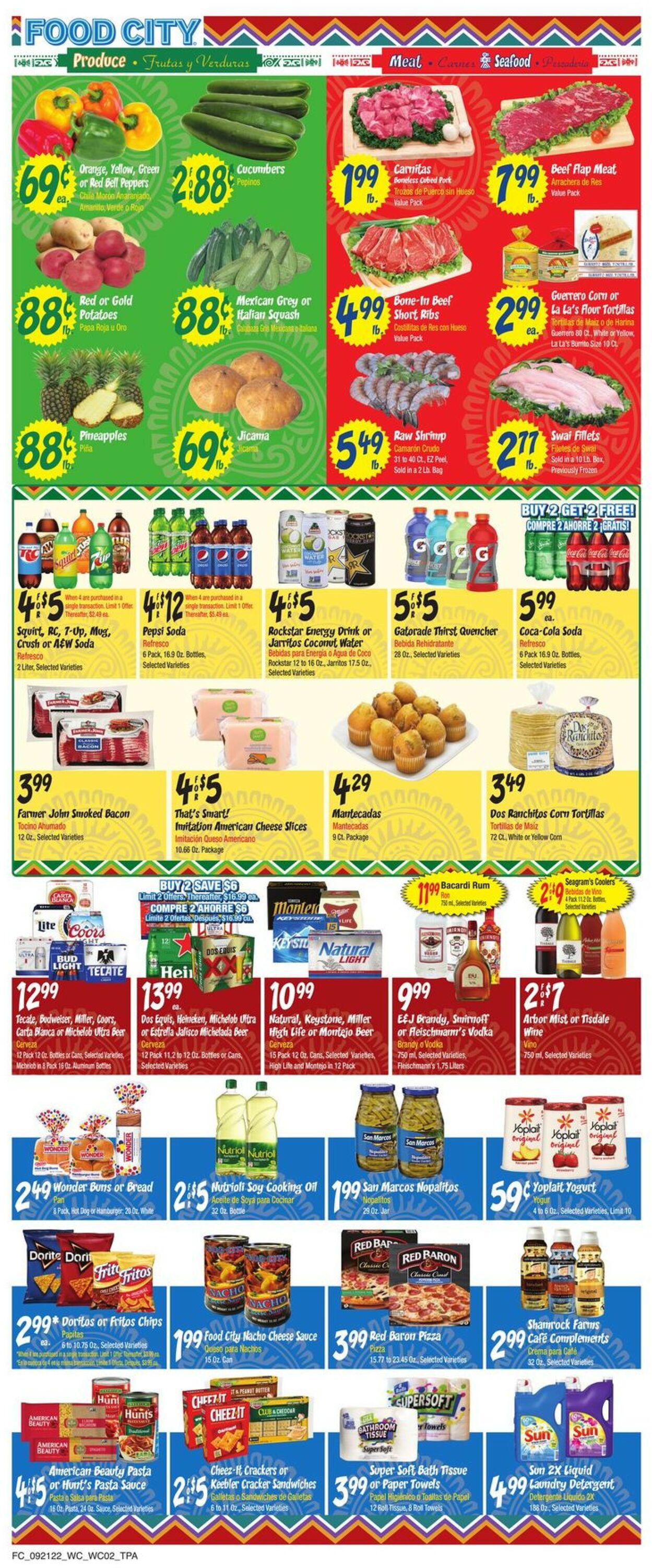 Catalogue Food City from 09/21/2022
