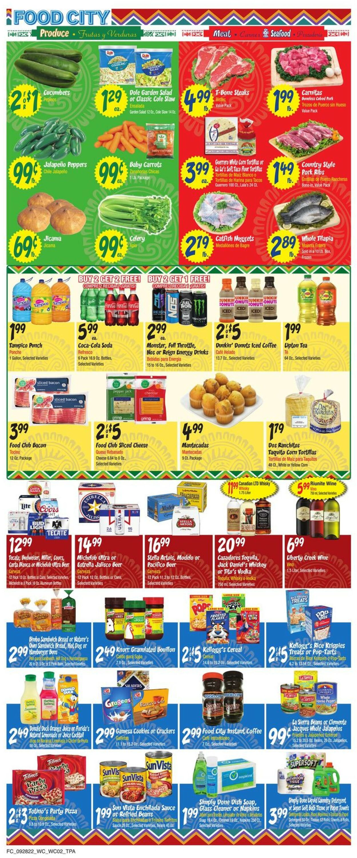 Catalogue Food City from 09/28/2022