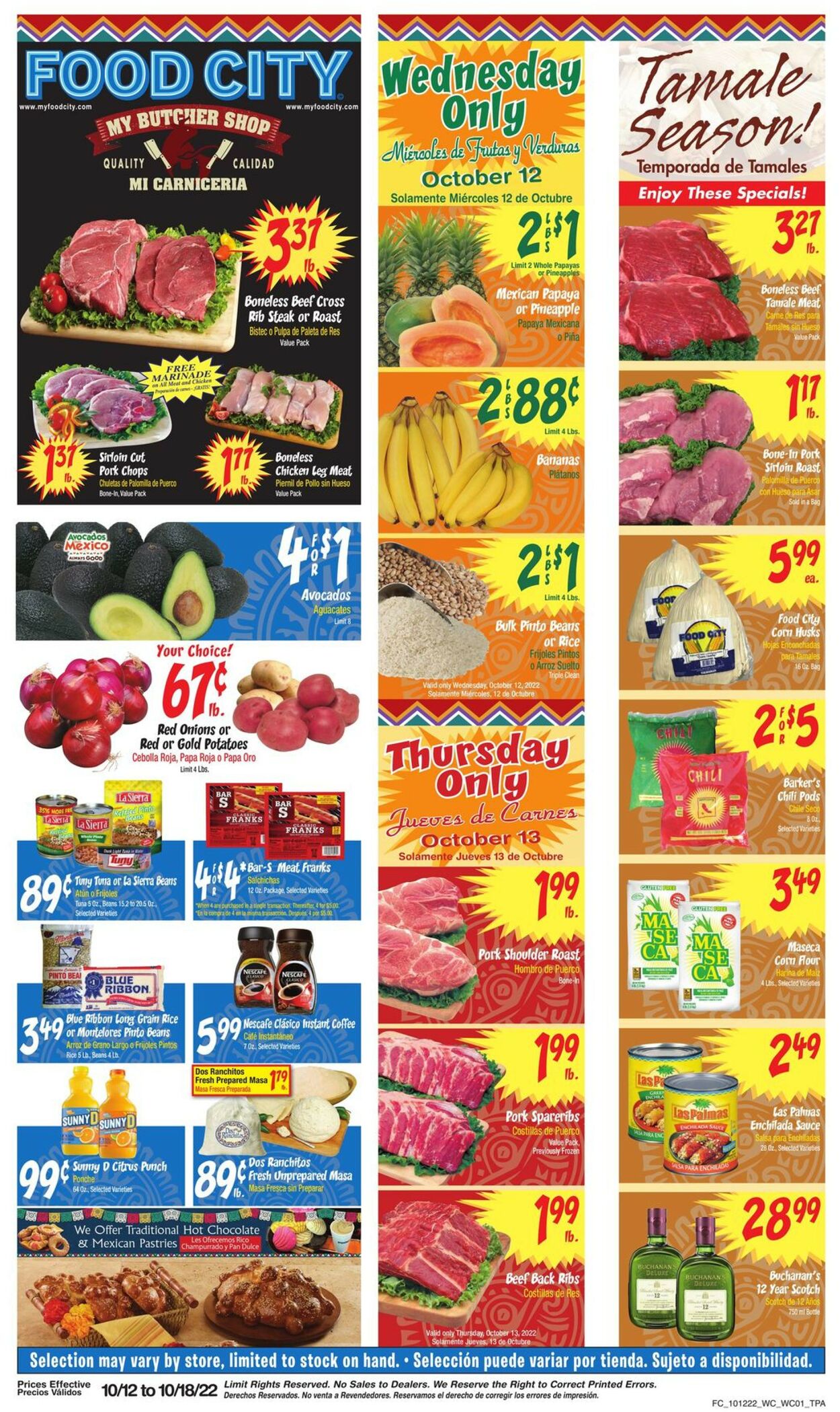 Catalogue Food City from 10/12/2022