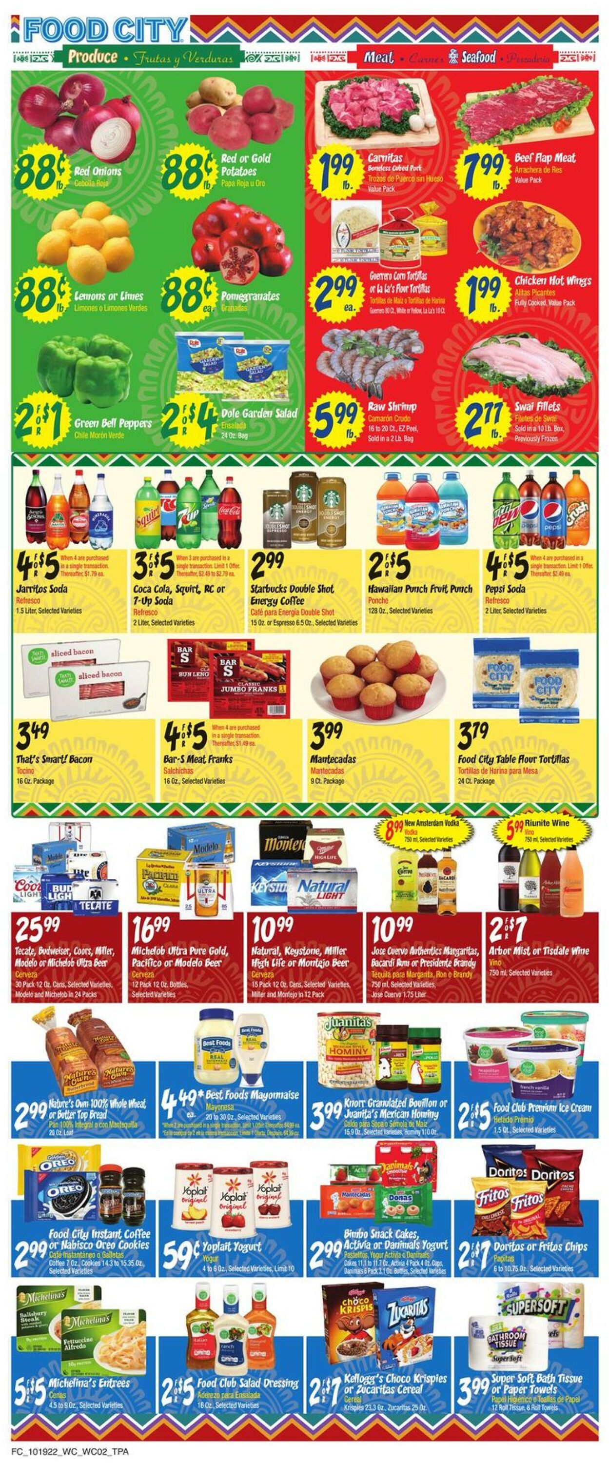 Catalogue Food City from 10/19/2022