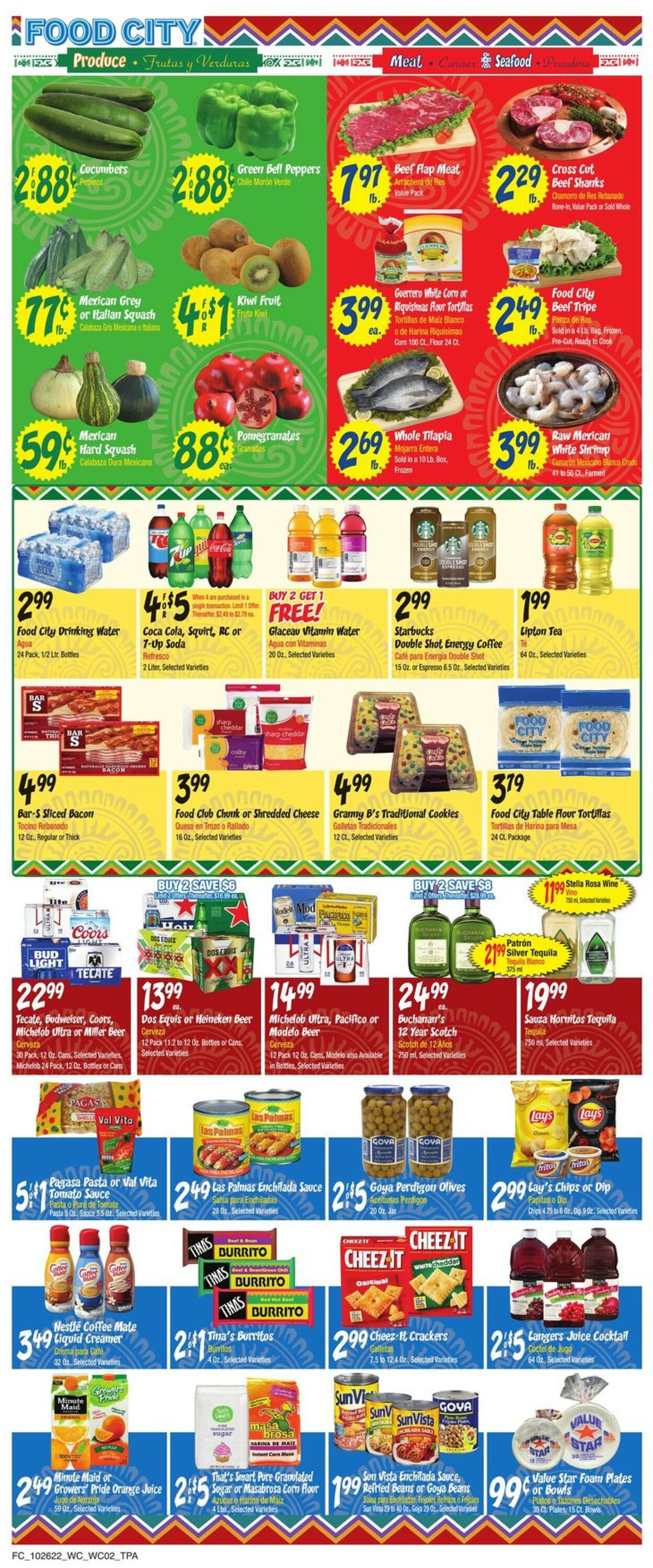 Catalogue Food City from 10/26/2022