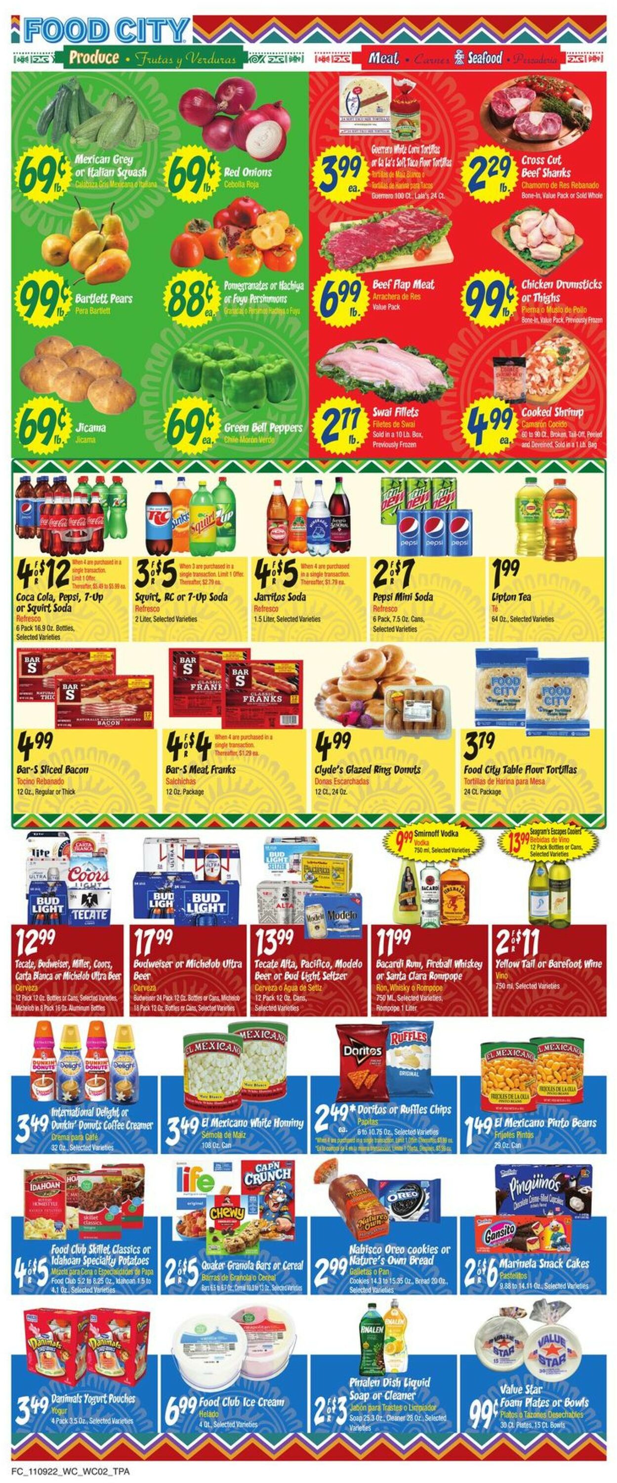 Catalogue Food City from 11/09/2022