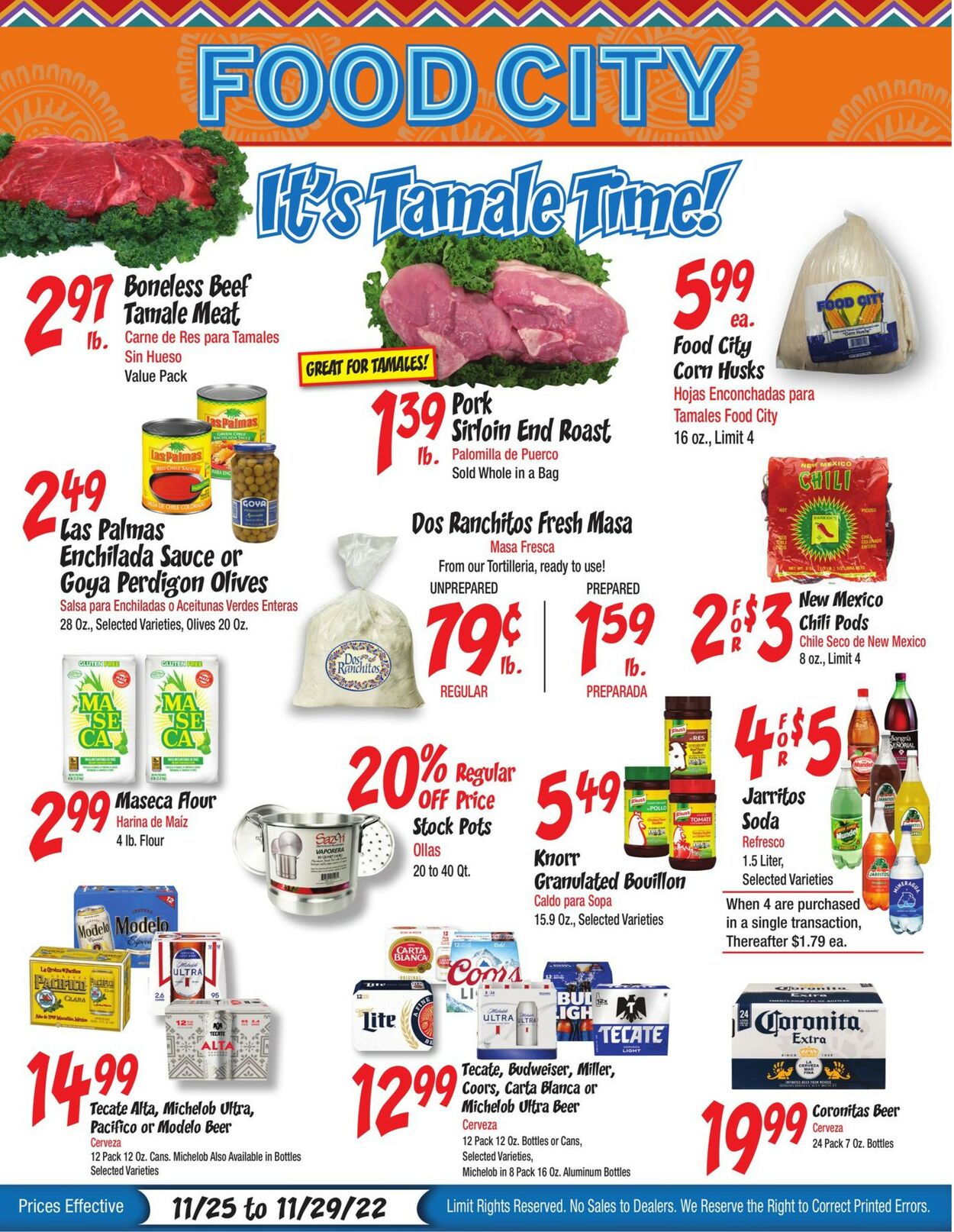 Catalogue Food City from 11/25/2022