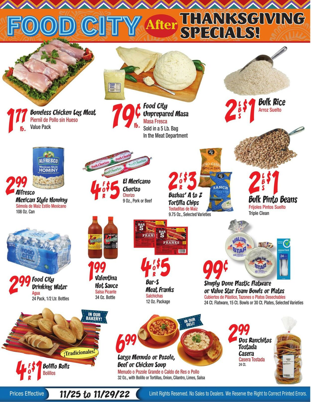 Catalogue Food City from 11/25/2022