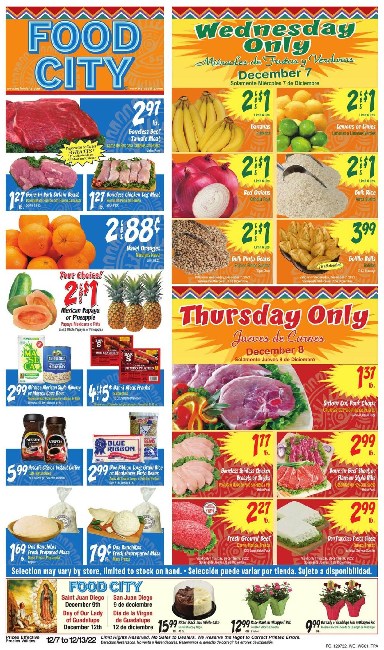 Catalogue Food City from 12/07/2022