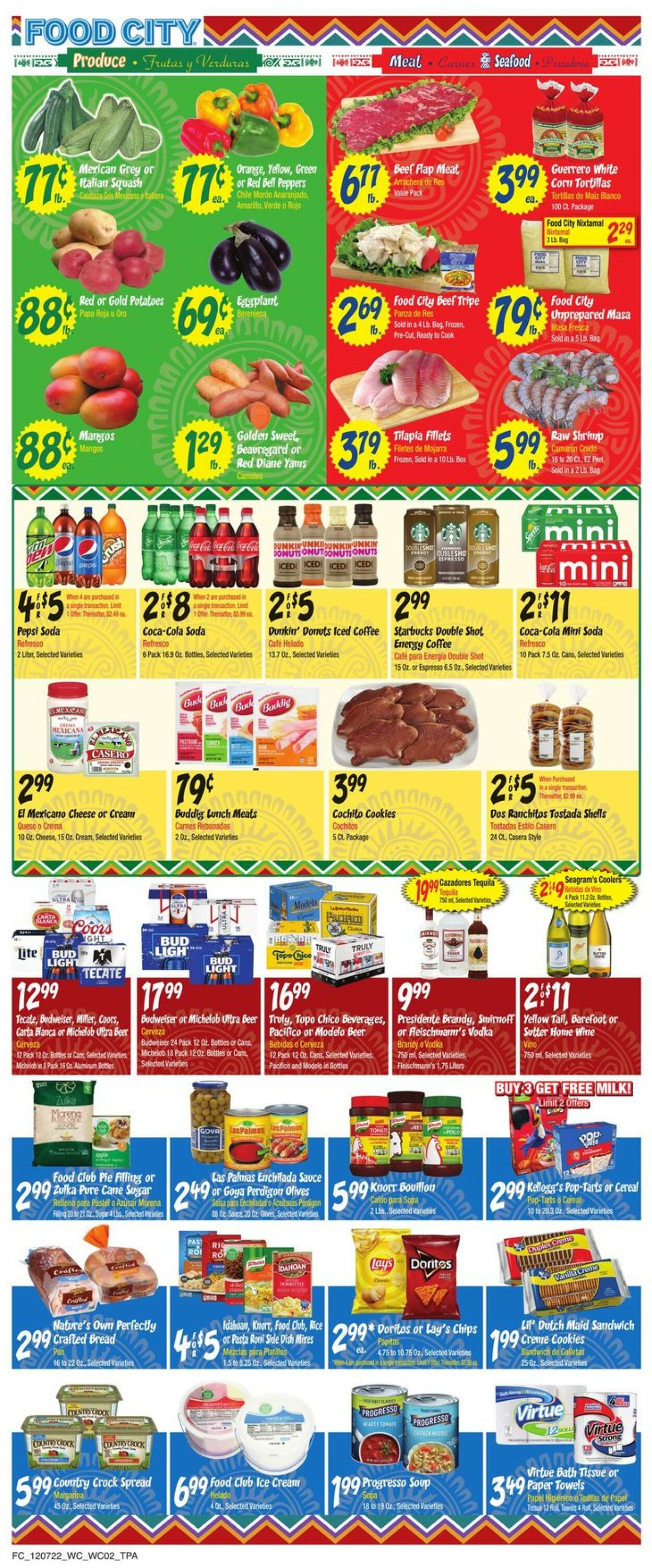 Catalogue Food City from 12/07/2022