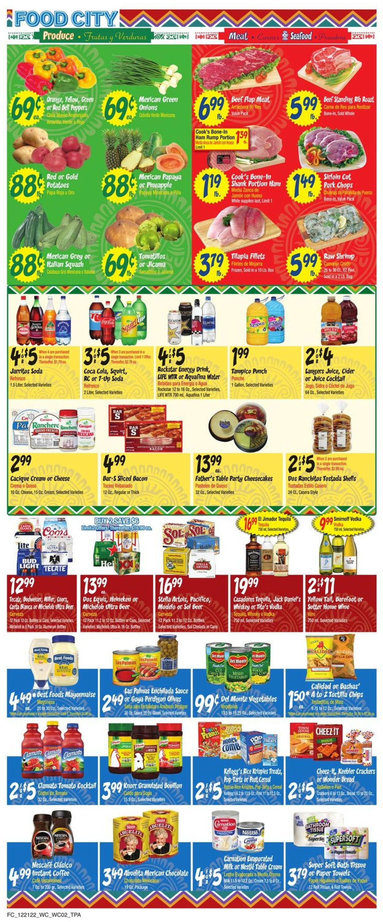 Catalogue Food City from 12/21/2022