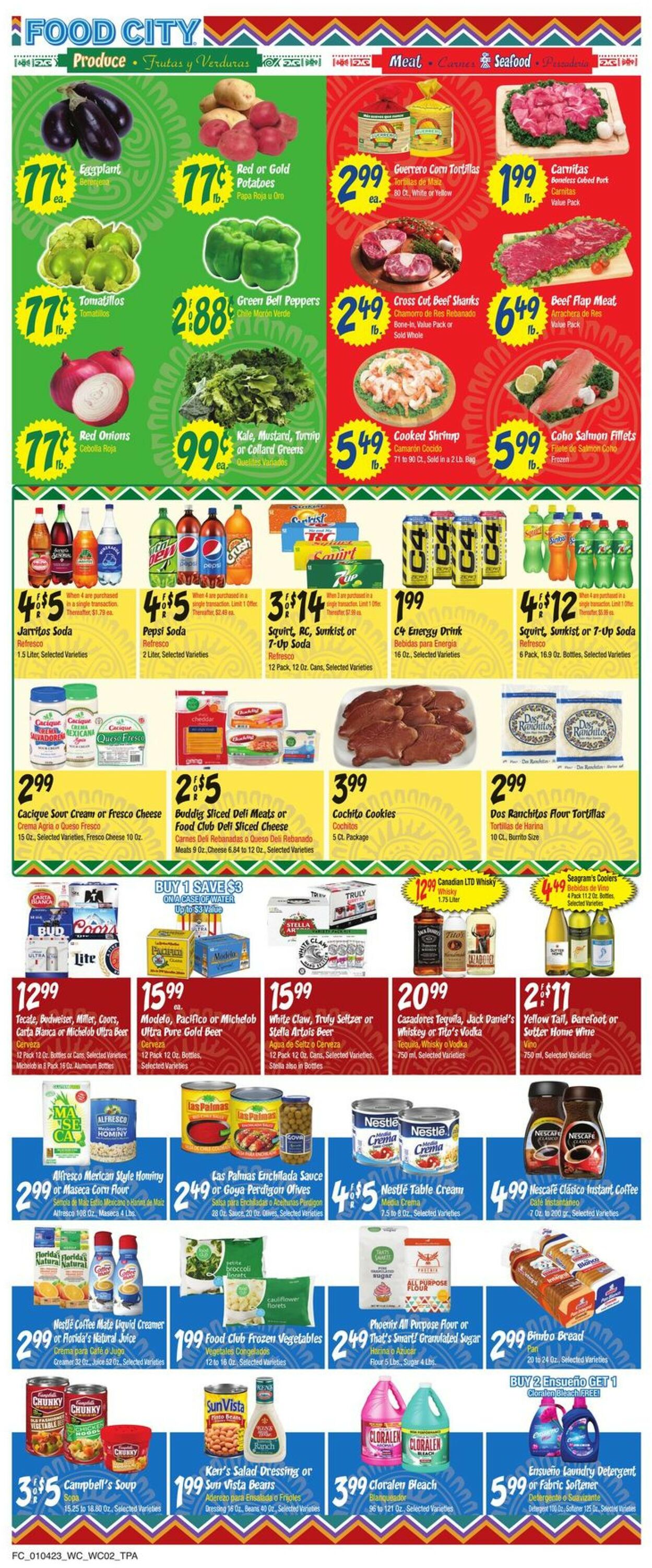 Catalogue Food City from 01/04/2023