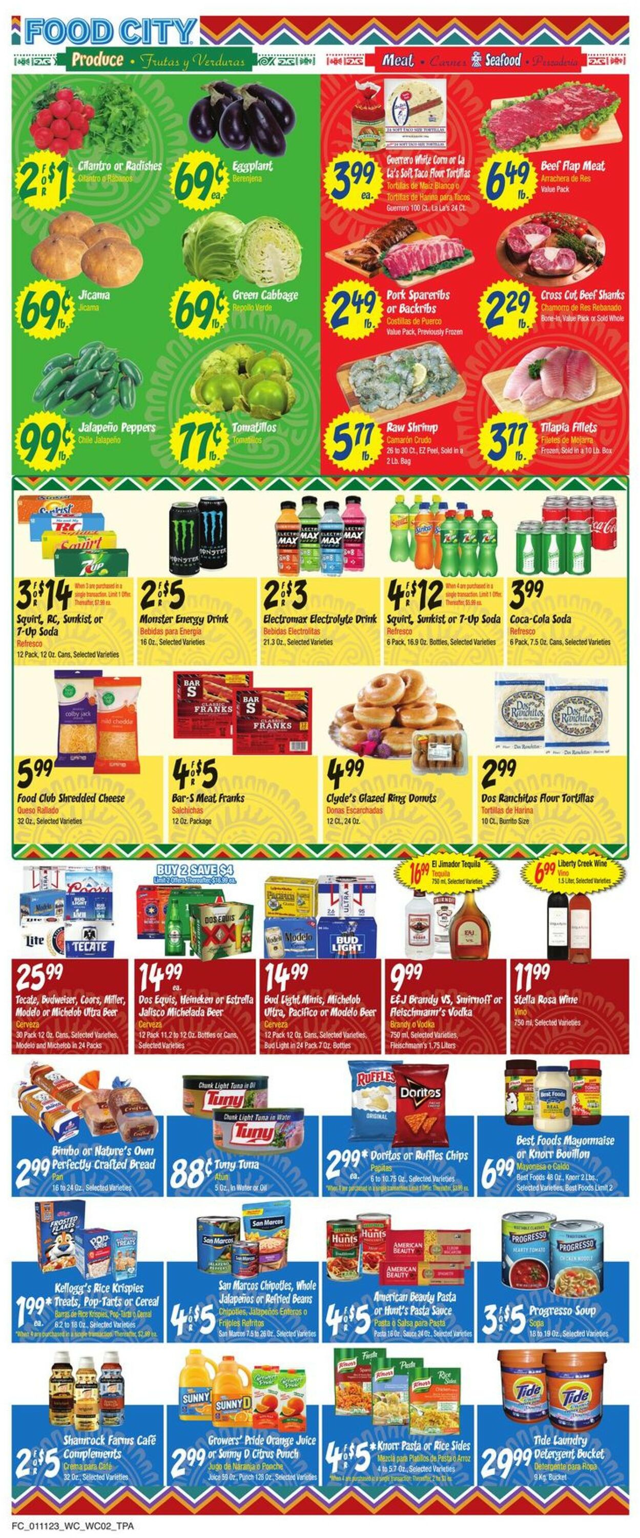 Catalogue Food City from 01/11/2023