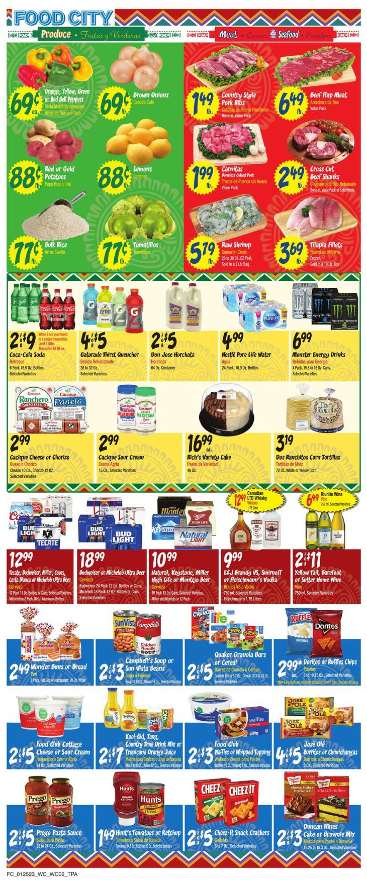 Catalogue Food City from 01/25/2023