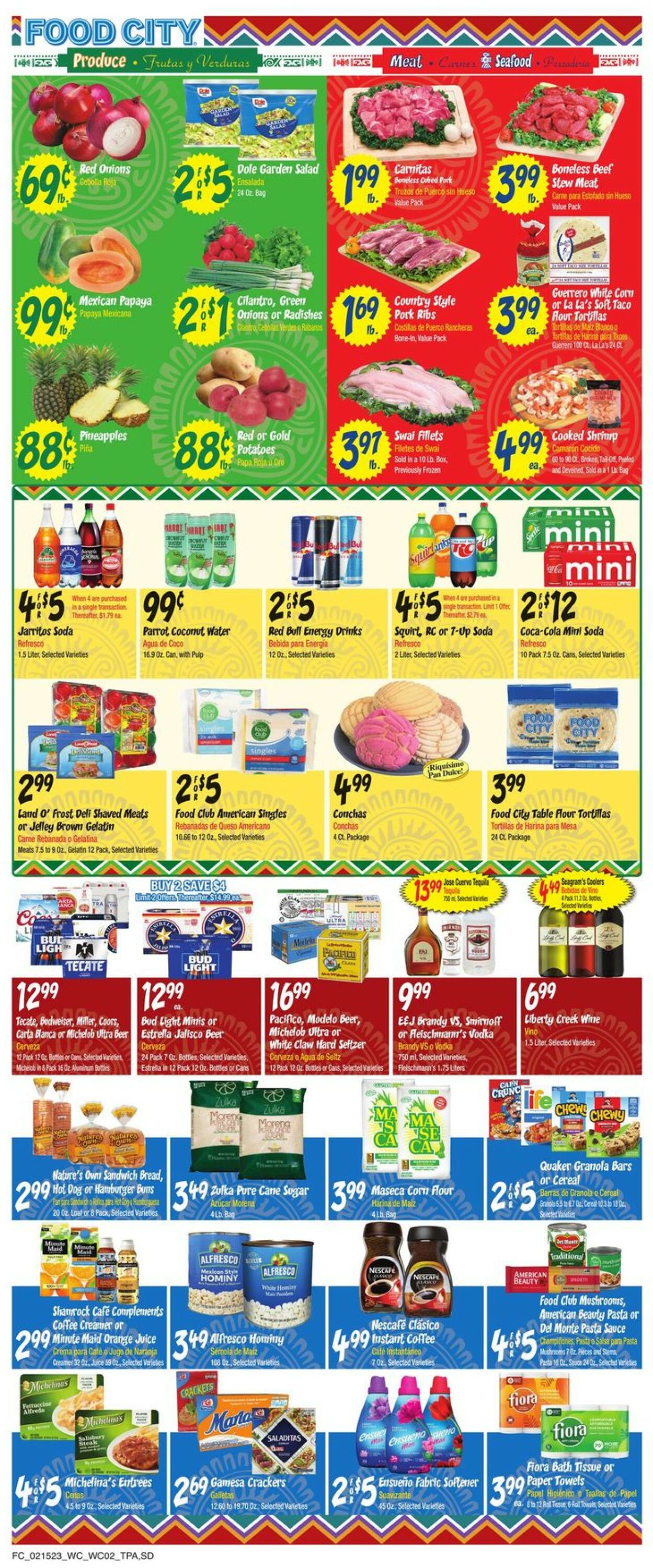 Catalogue Food City from 02/15/2023
