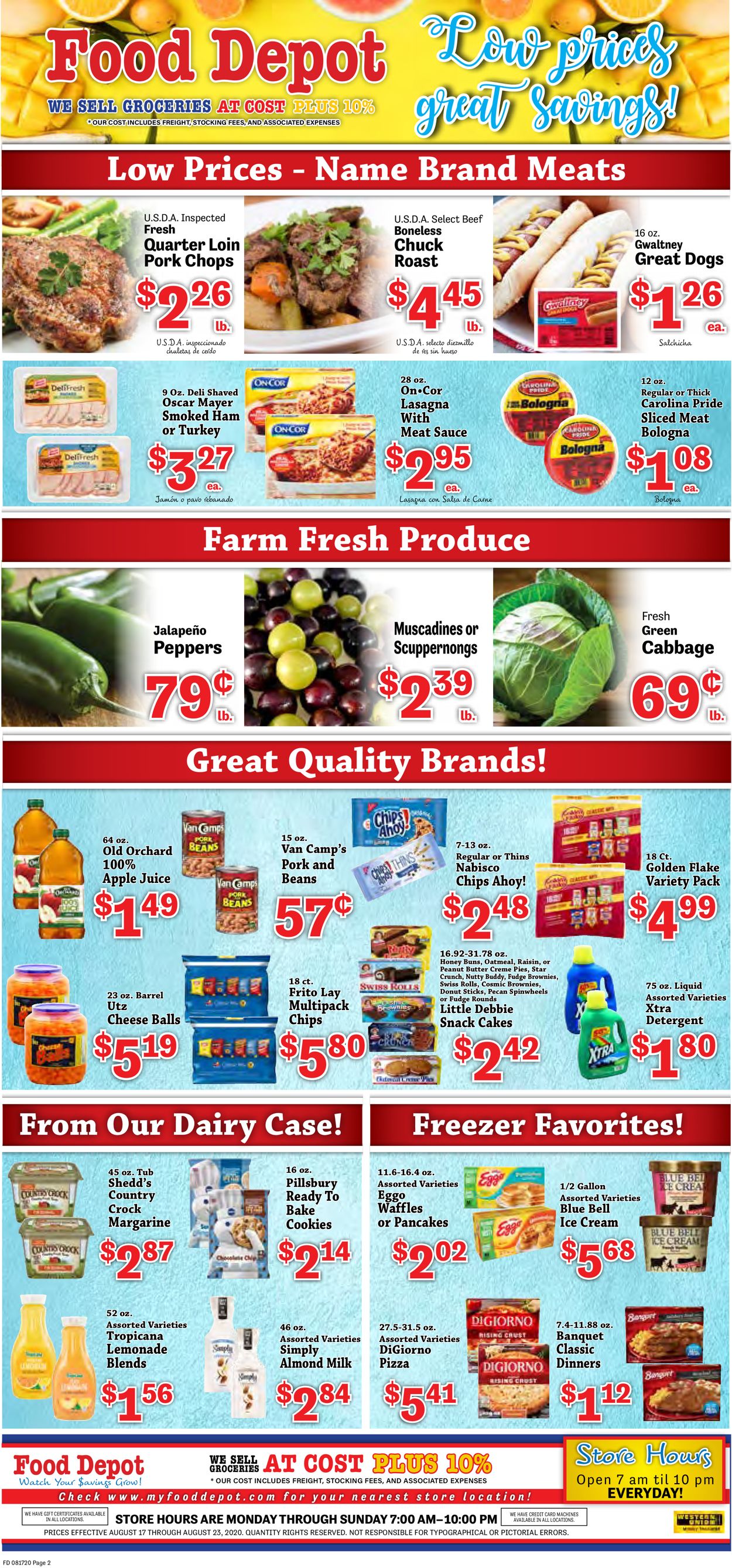 Food Depot Current weekly ad 08/17 08/23/2020 2 frequent ads com