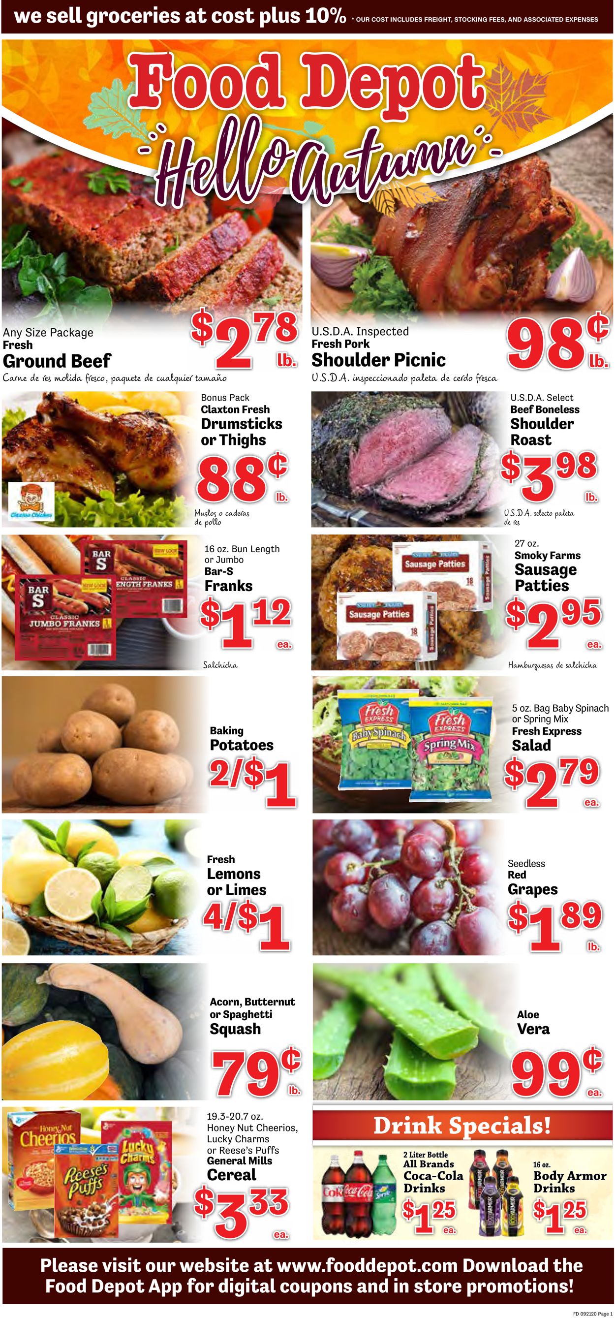 Food Depot Current weekly ad 09/21 09/27/2020 frequent ads com