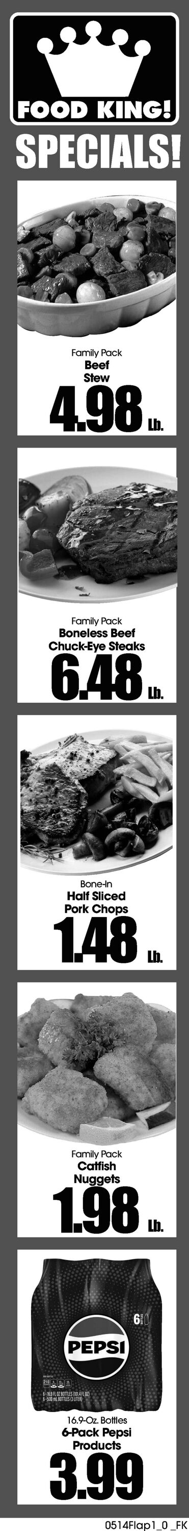 Catalogue Food King from 05/14/2025