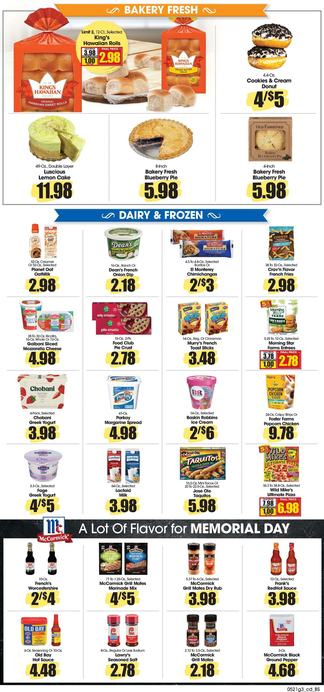 Catalogue Food King from 05/21/2025