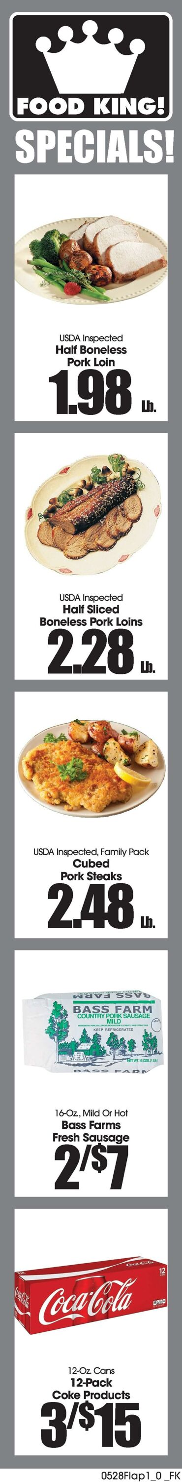 Catalogue Food King from 05/28/2025