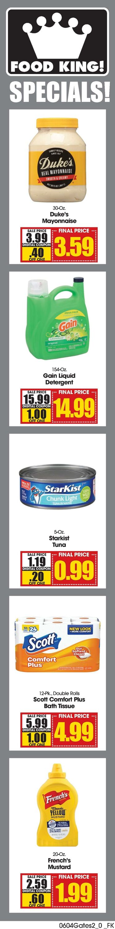 Catalogue Food King from 06/04/2025