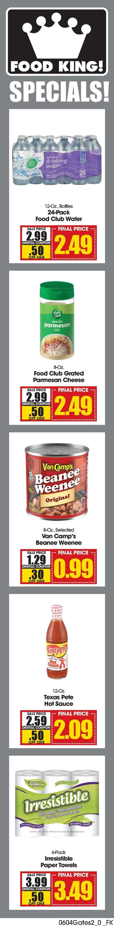 Catalogue Food King from 06/11/2025