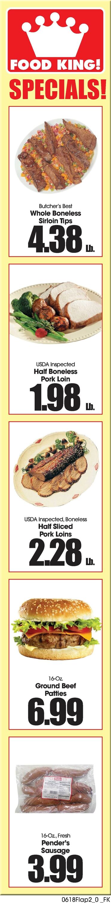 Catalogue Food King from 06/18/2025