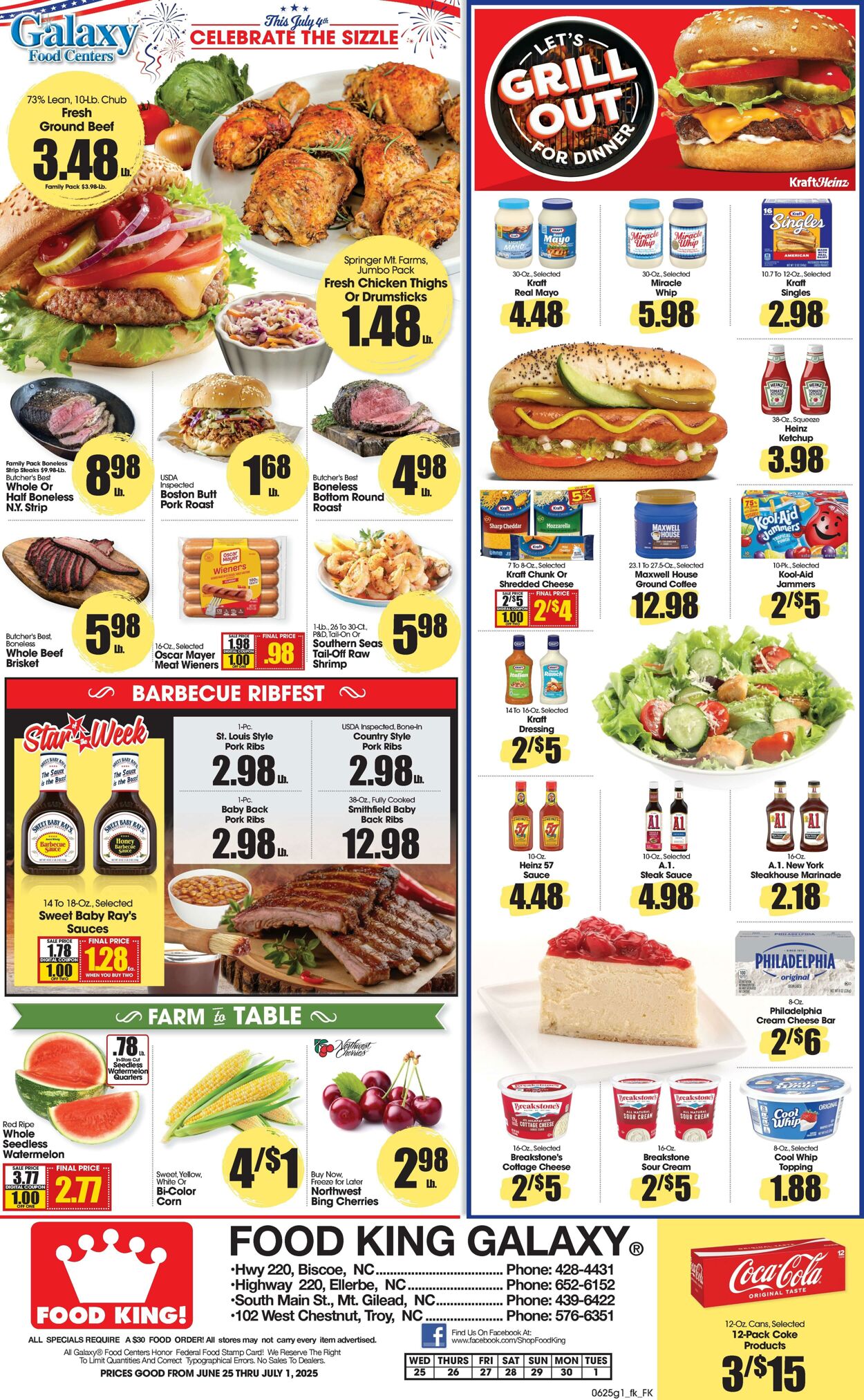 Catalogue Food King from 06/25/2025