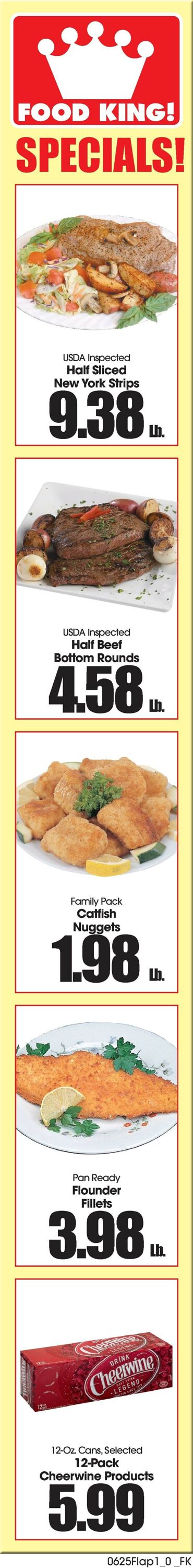 Catalogue Food King from 06/25/2025