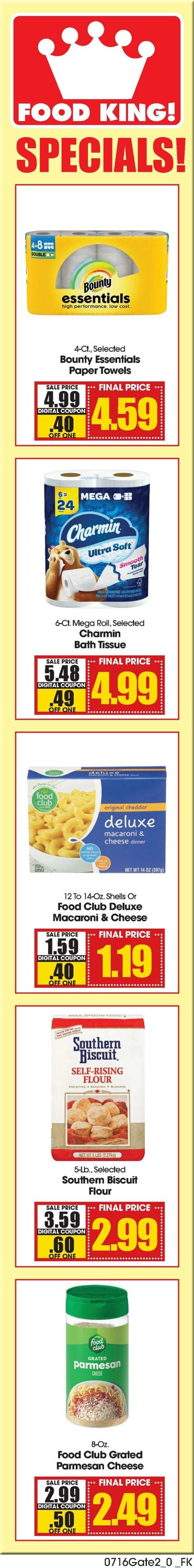 Catalogue Food King from 07/16/2025