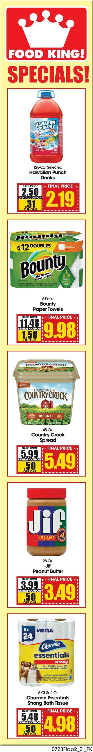 Catalogue Food King from 07/23/2025