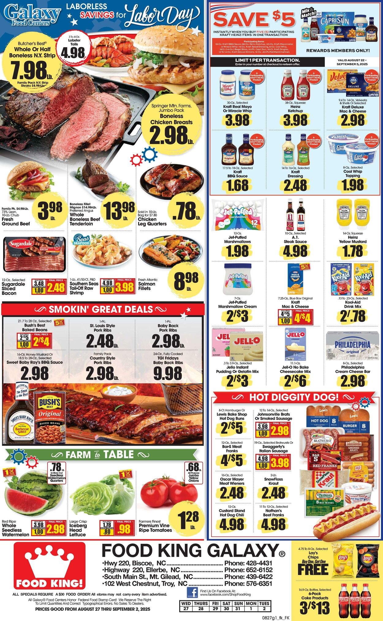 Catalogue Food King from 08/27/2025