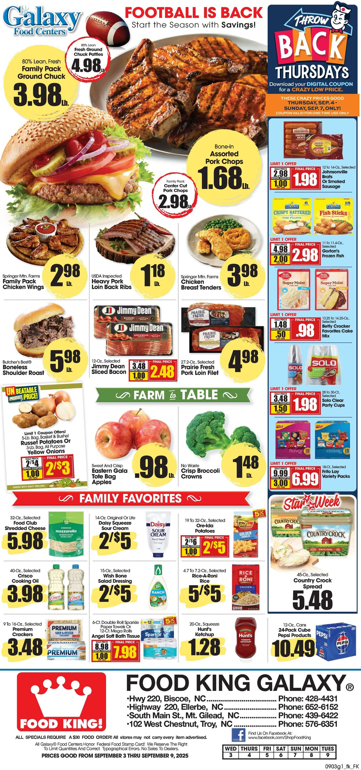 Catalogue Food King from 09/03/2025