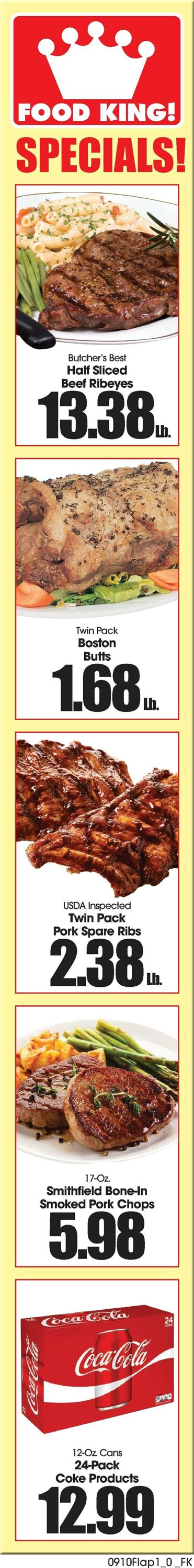 Catalogue Food King from 09/10/2025