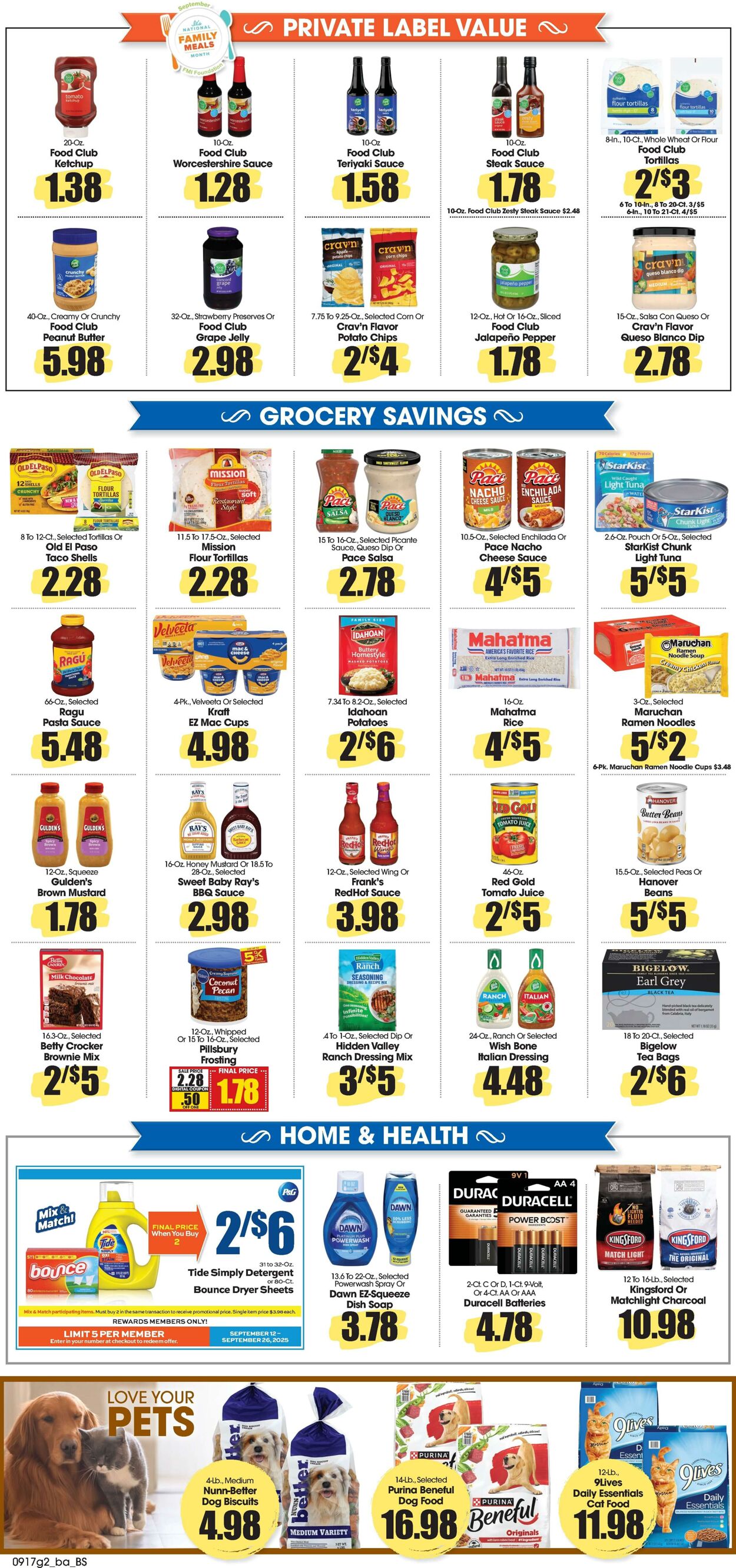 Catalogue Food King from 09/17/2025