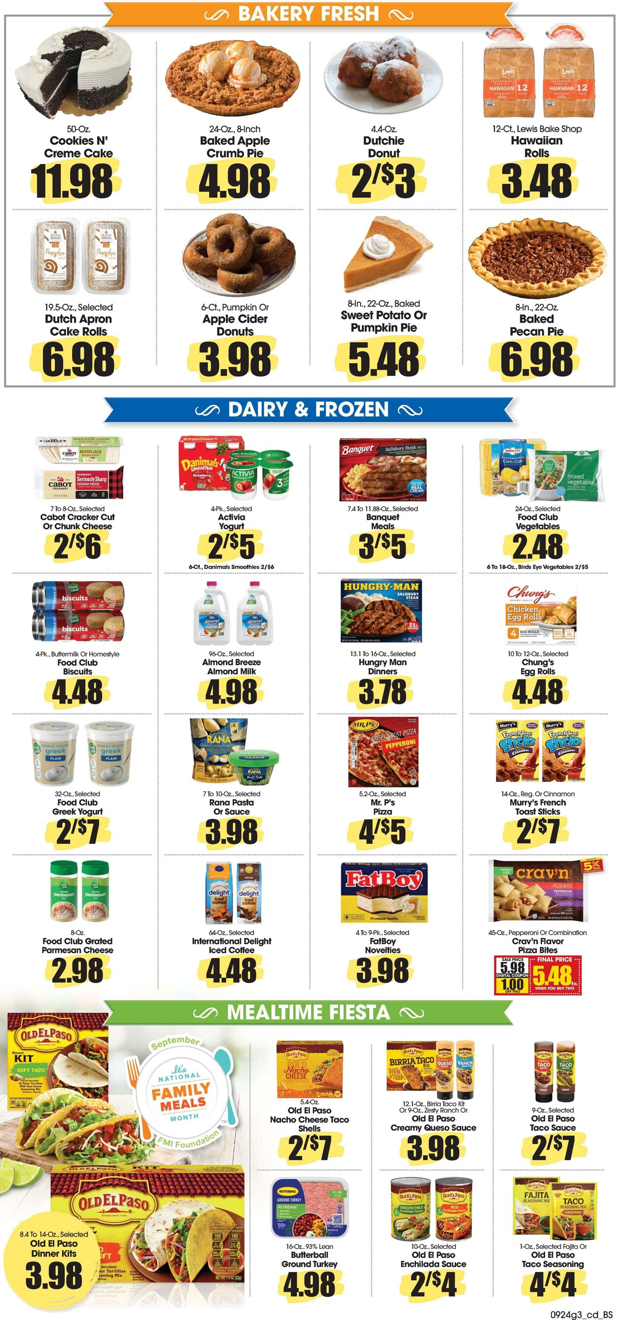 Catalogue Food King from 09/24/2025