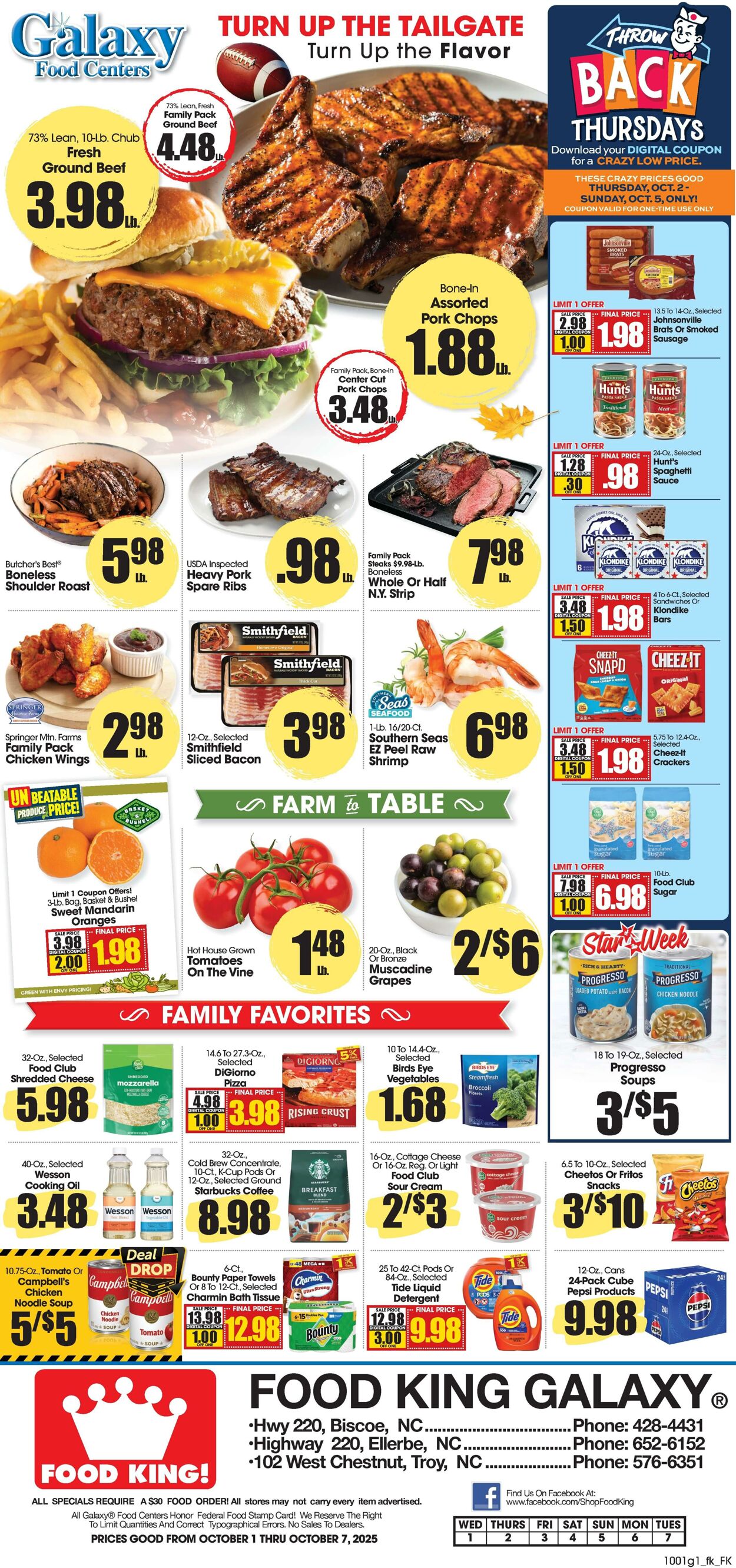 Catalogue Food King from 10/01/2025