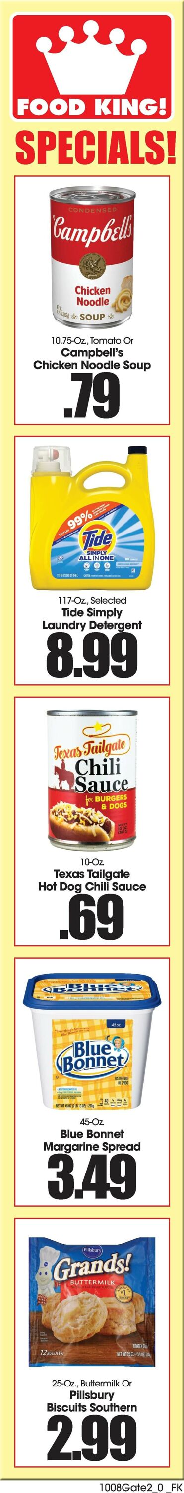 Catalogue Food King from 10/08/2025