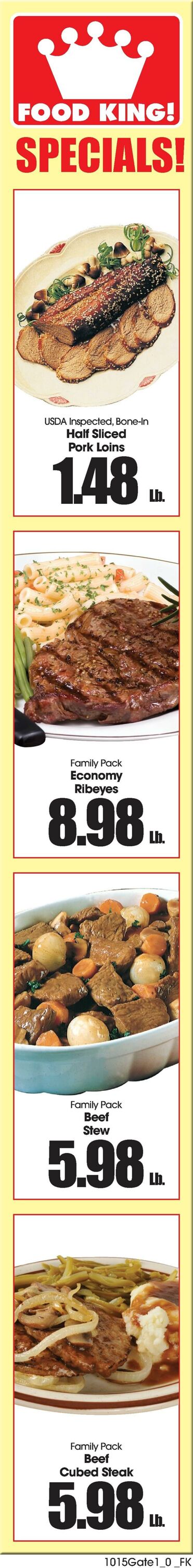 Catalogue Food King from 10/15/2025
