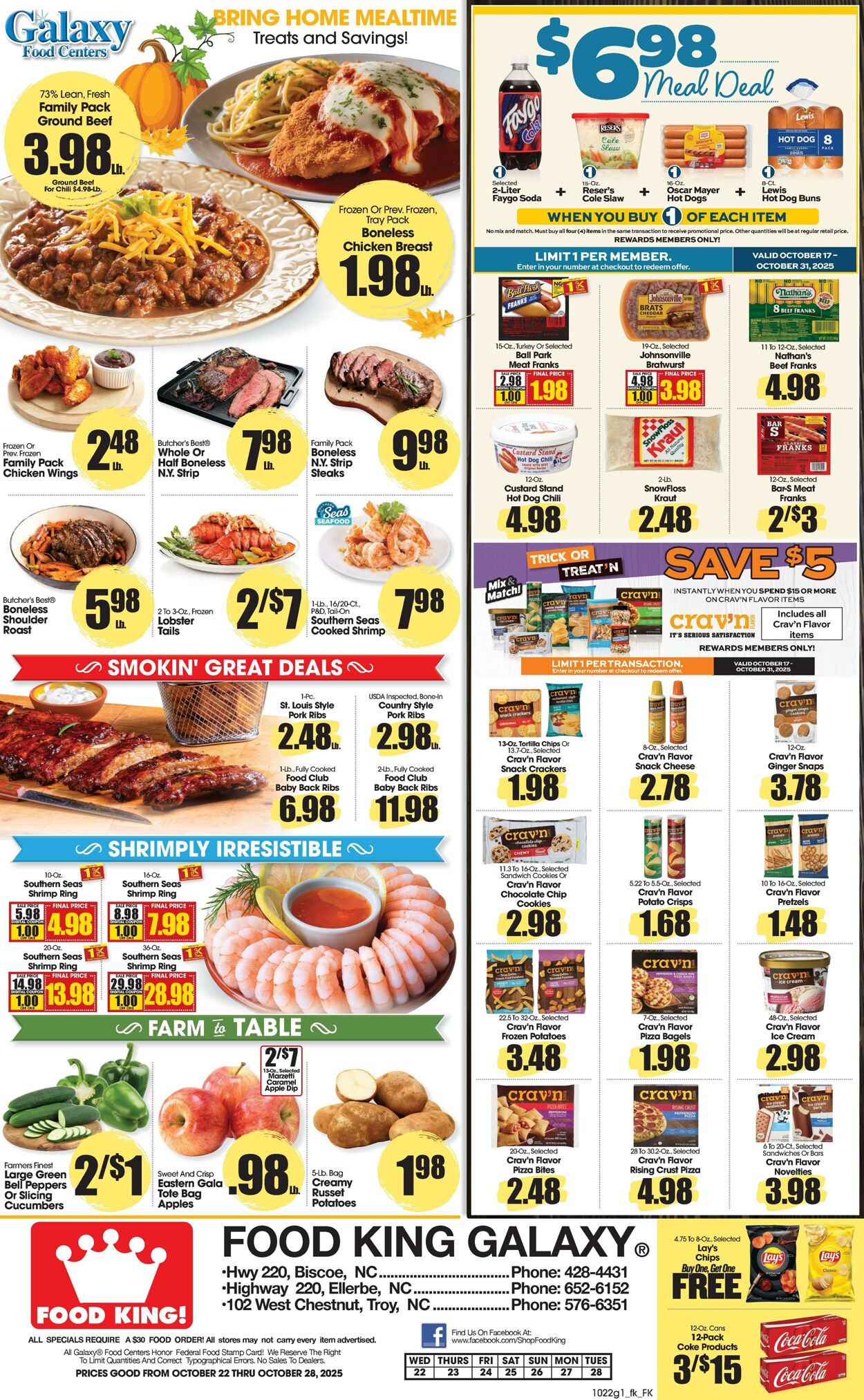 Catalogue Food King from 10/22/2025