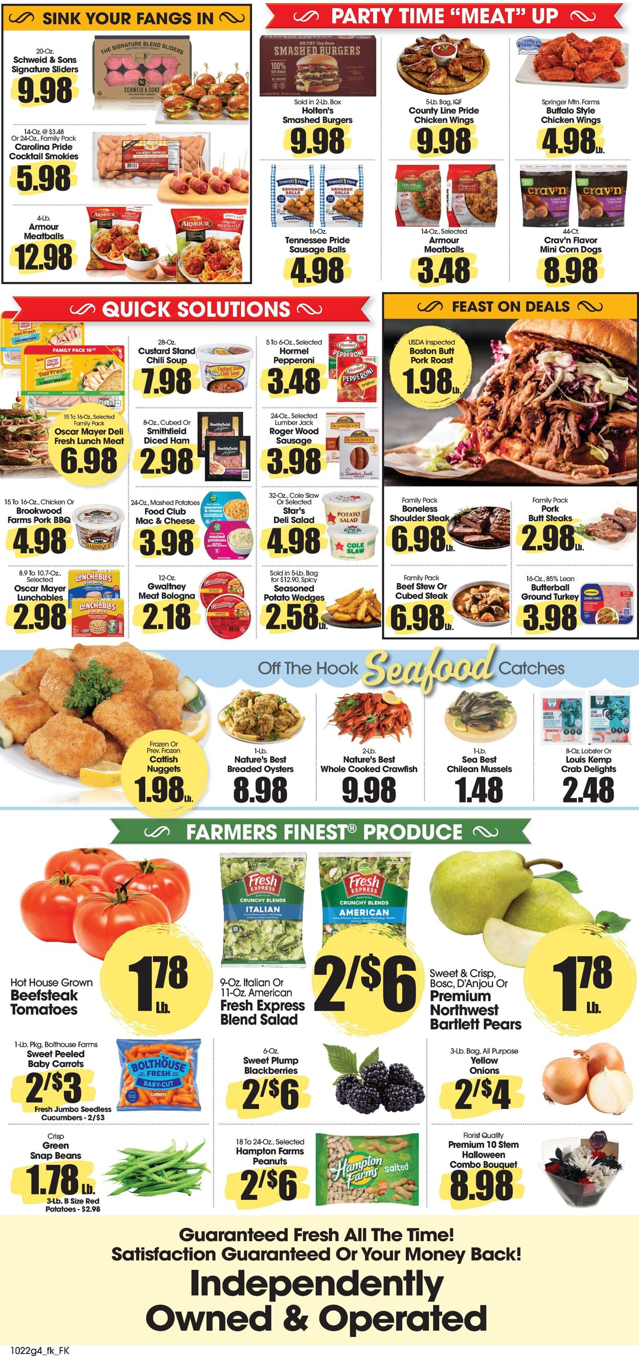 Catalogue Food King from 10/22/2025