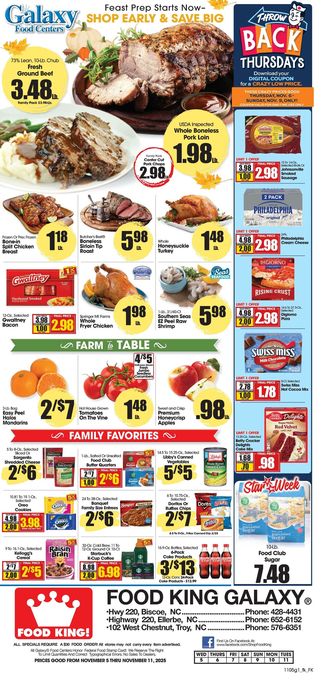 Catalogue Food King from 11/05/2025