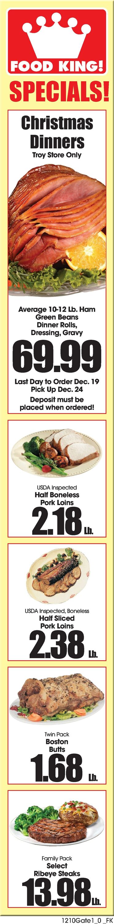 Catalogue Food King from 12/10/2025