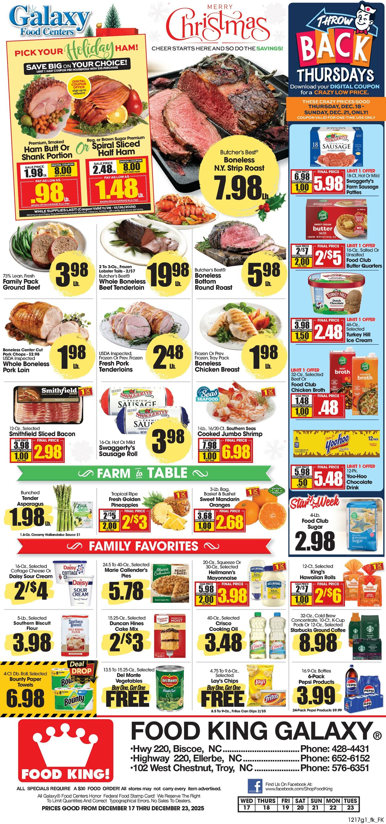 Catalogue Food King from 12/17/2025