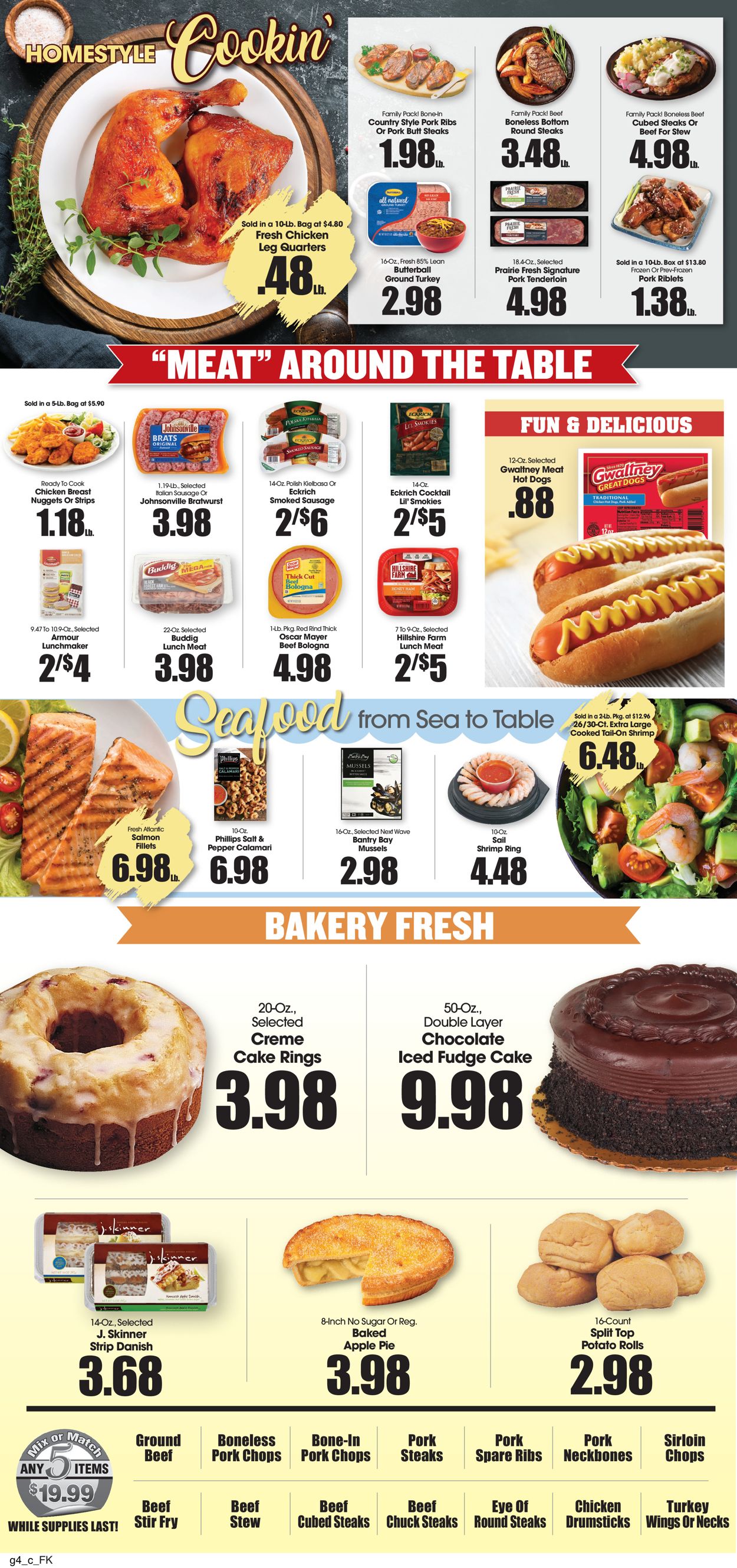 Catalogue Food King from 01/20/2021