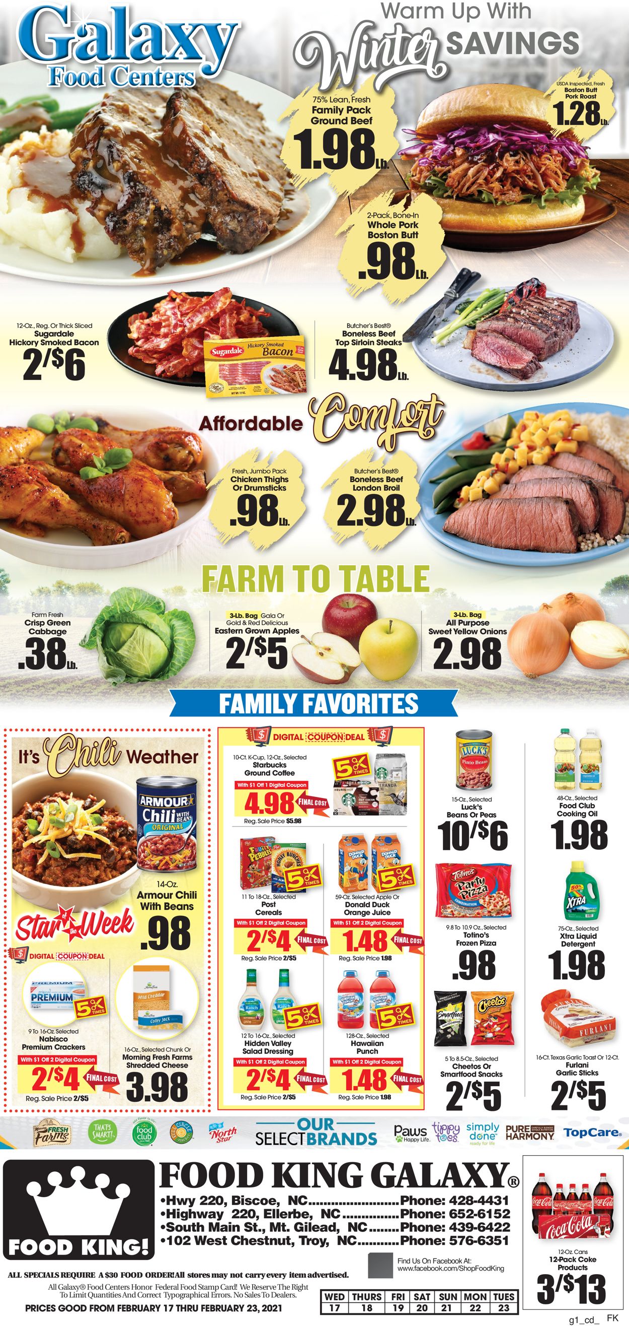 Catalogue Food King from 02/17/2021