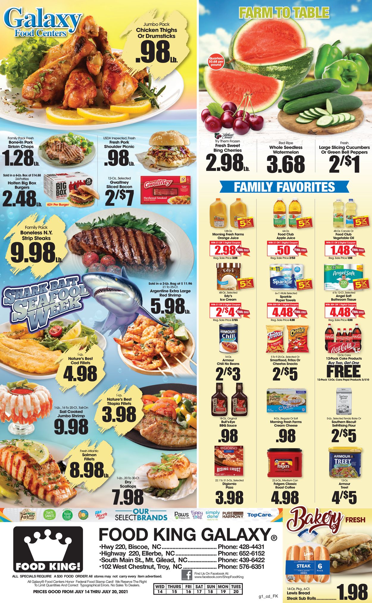Catalogue Food King from 07/14/2021