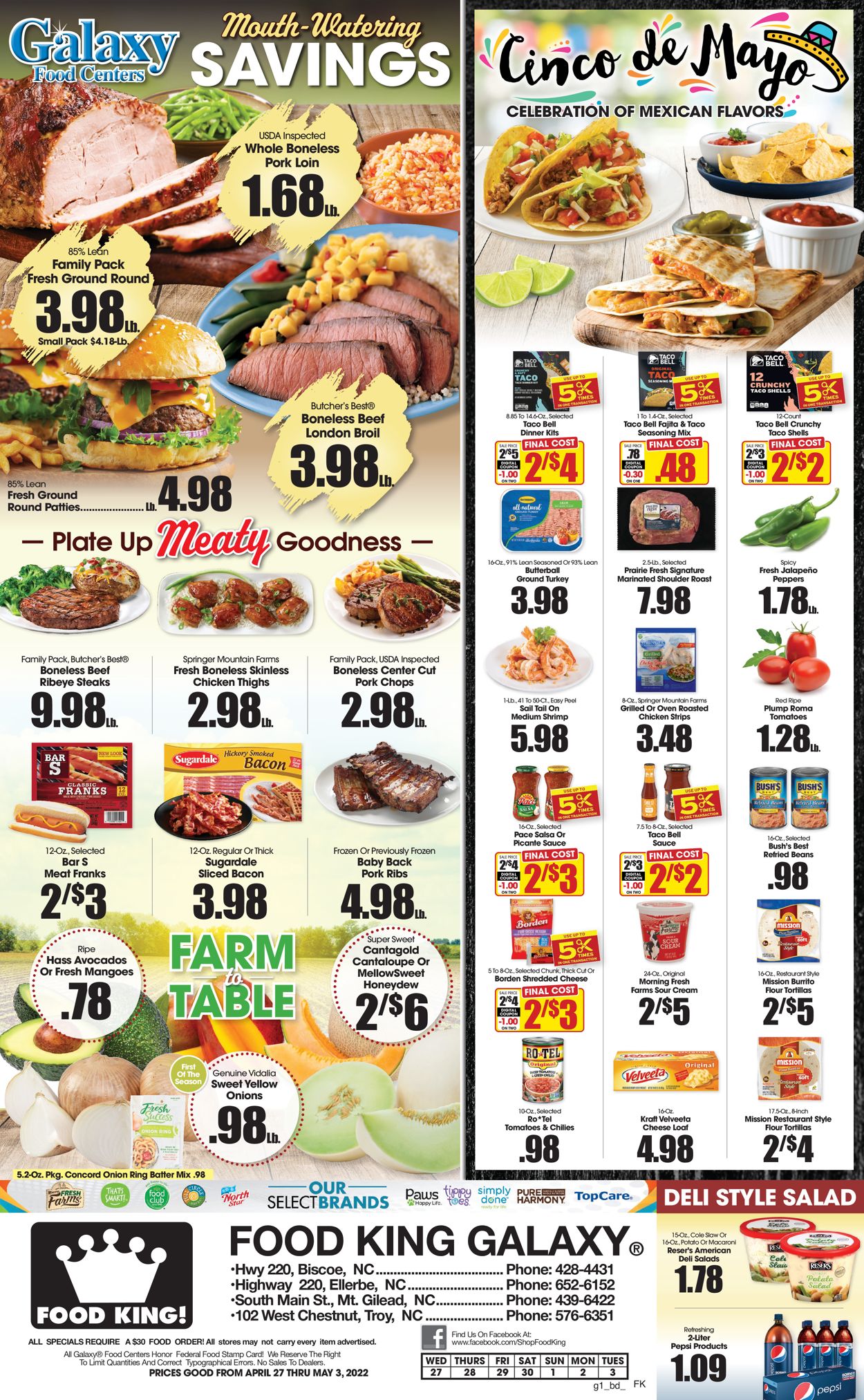 Catalogue Food King from 04/27/2022