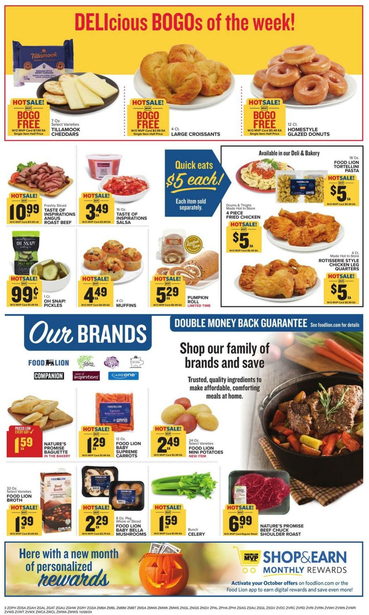 Catalogue Food Lion from 10/09/2024