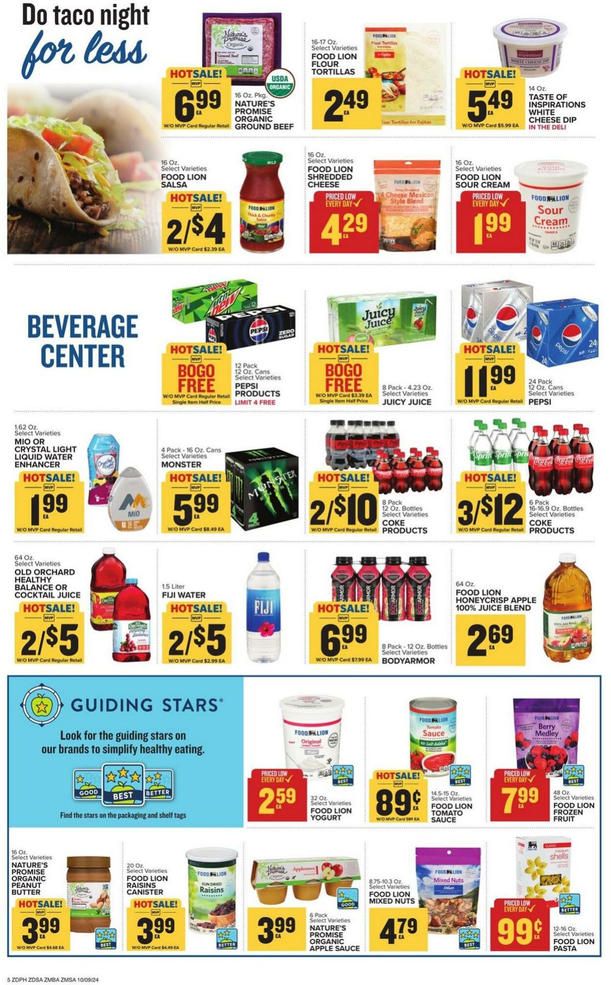 Catalogue Food Lion from 10/09/2024