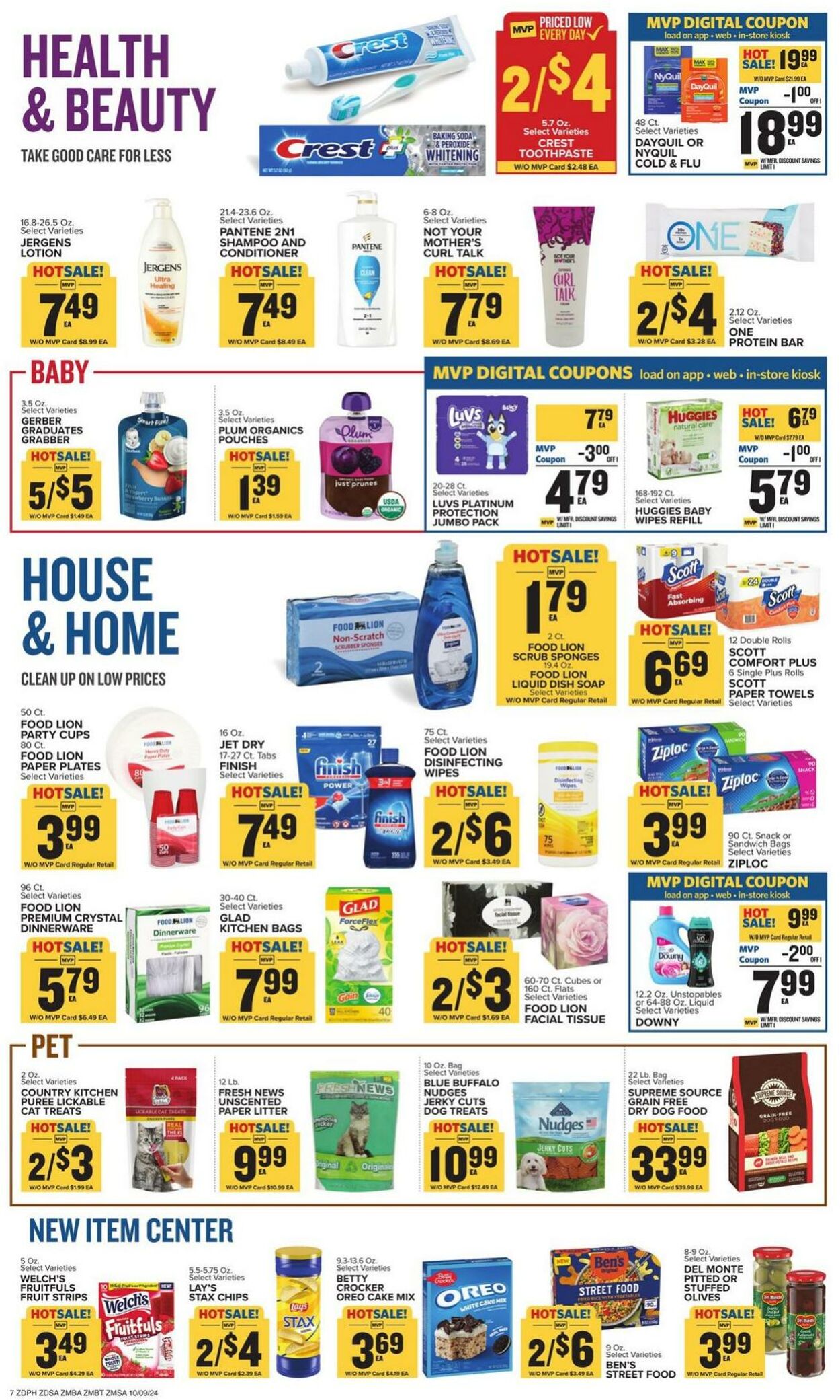 Catalogue Food Lion from 10/09/2024