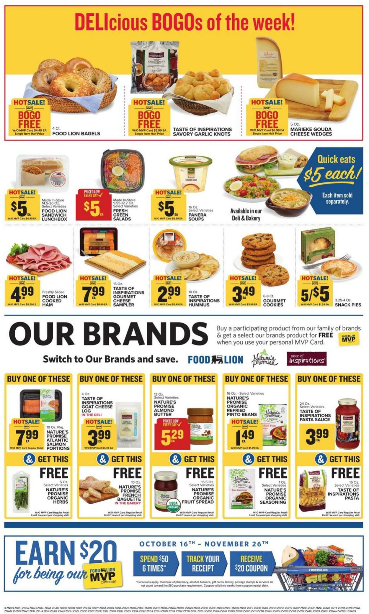 Catalogue Food Lion from 10/16/2024